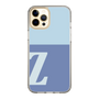 Slim Protection Case［ Original - initial two tone - Z blue ］