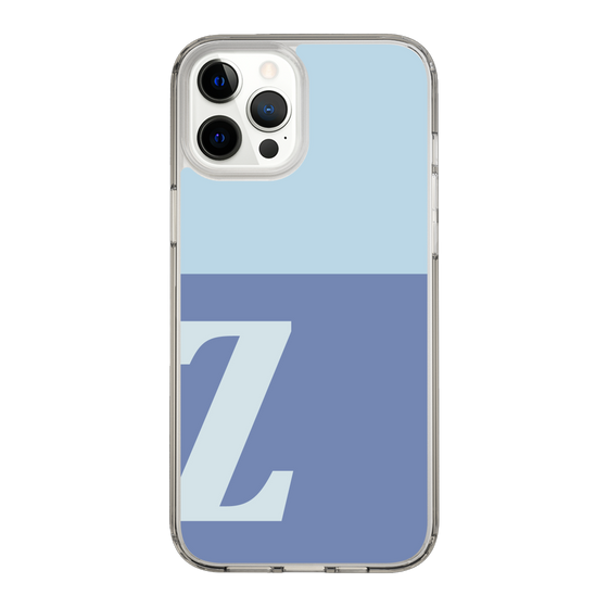 Slim Protection Case［ Original - initial two tone - Z blue ］