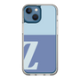 Slim Protection Case［ Original - initial two tone - Z blue ］