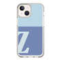 Slim Protection Case［ Original - initial two tone - Z blue ］