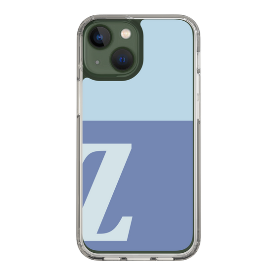 Slim Protection Case［ Original - initial two tone - Z blue ］