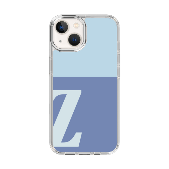 Slim Protection Case［ Original - initial two tone - Z blue ］