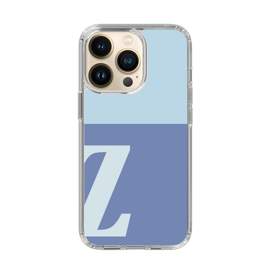Slim Protection Case［ Original - initial two tone - Z blue ］