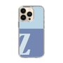 Slim Protection Case［ Original - initial two tone - Z blue ］