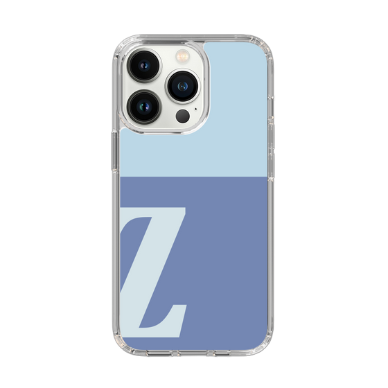 Slim Protection Case［ Original - initial two tone - Z blue ］