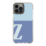 Slim Protection Case［ Original - initial two tone - Z blue ］