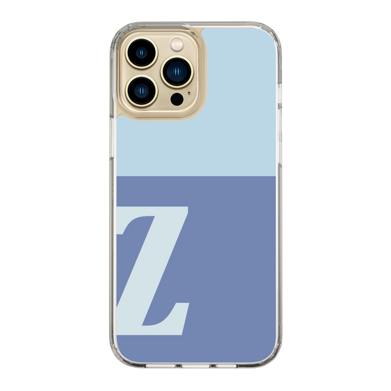 Slim Protection Case［ Original - initial two tone - Z blue ］