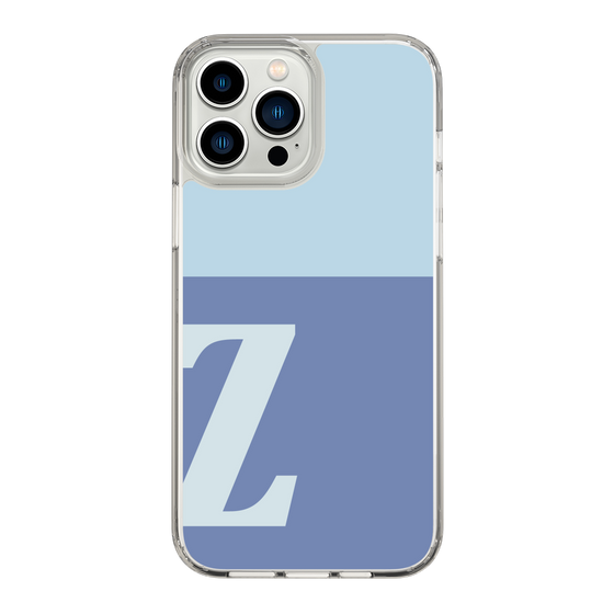 Slim Protection Case［ Original - initial two tone - Z blue ］