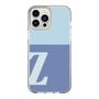 Slim Protection Case［ Original - initial two tone - Z blue ］