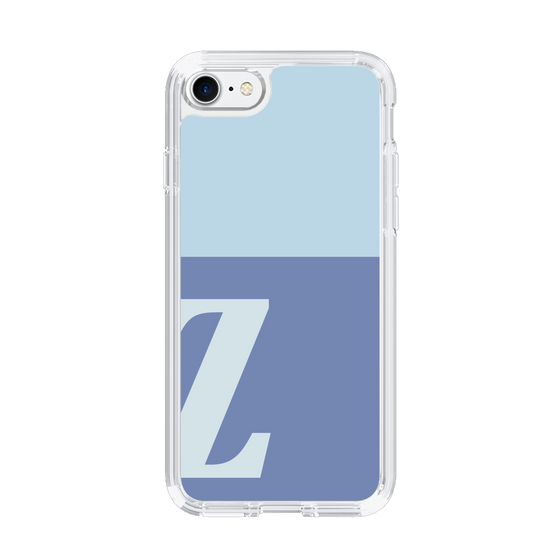Slim Protection Case［ Original - initial two tone - Z blue ］