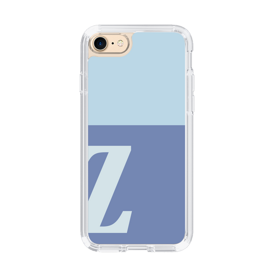 Slim Protection Case［ Original - initial two tone - Z blue ］