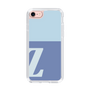 Slim Protection Case［ Original - initial two tone - Z blue ］