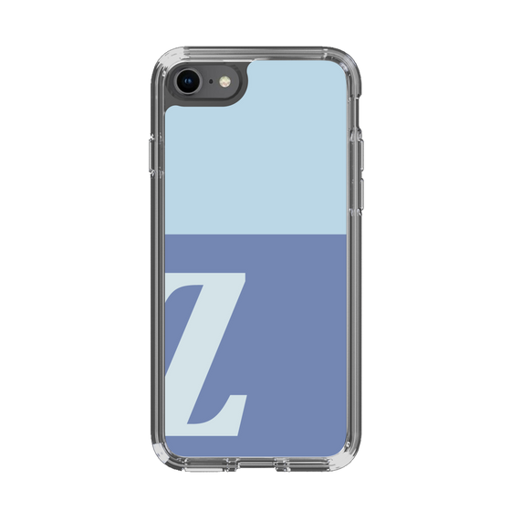Slim Protection Case［ Original - initial two tone - Z blue ］