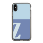 Slim Protection Case［ Original - initial two tone - Z blue ］