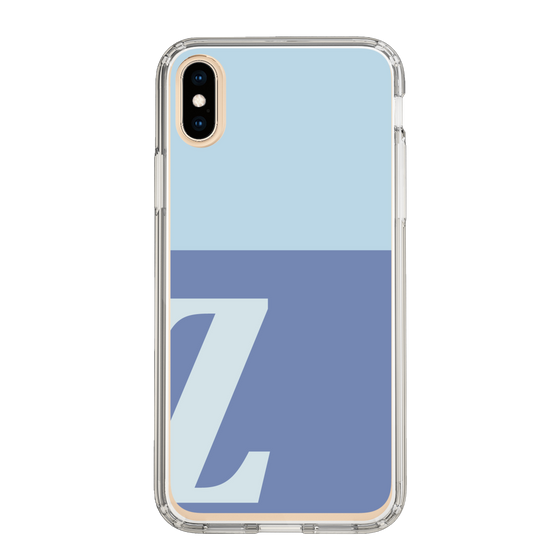 Slim Protection Case［ Original - initial two tone - Z blue ］