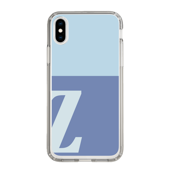 Slim Protection Case［ Original - initial two tone - Z blue ］