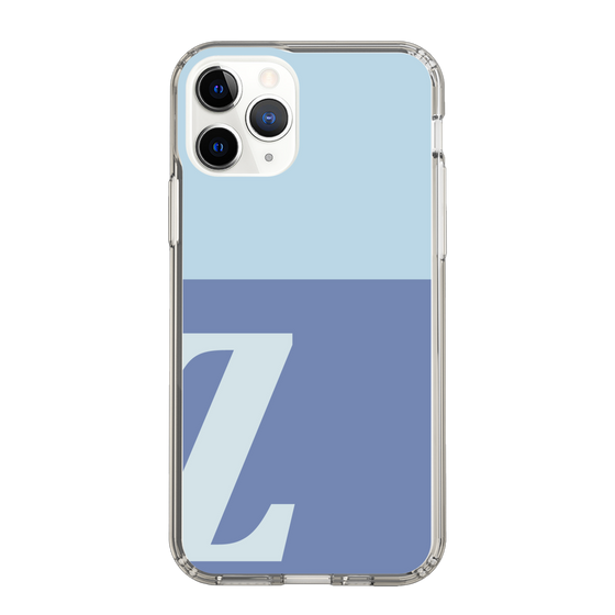 Slim Protection Case［ Original - initial two tone - Z blue ］
