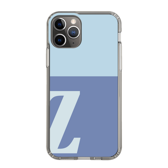 Slim Protection Case［ Original - initial two tone - Z blue ］