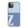 Slim Protection Case［ Original - initial two tone - Z blue ］