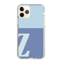 Slim Protection Case［ Original - initial two tone - Z blue ］