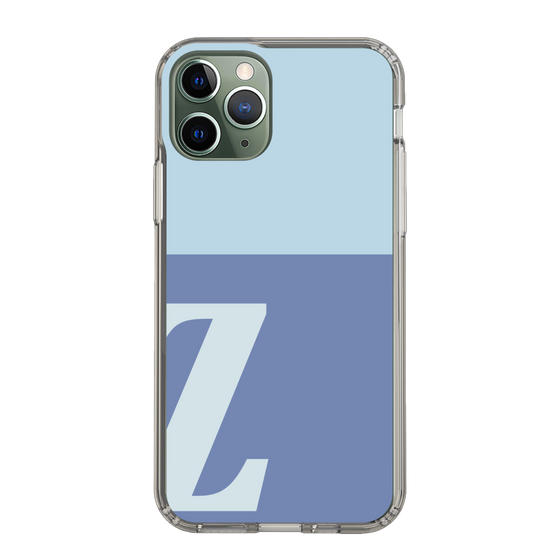 Slim Protection Case［ Original - initial two tone - Z blue ］
