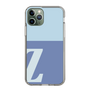 Slim Protection Case［ Original - initial two tone - Z blue ］