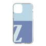 Slim Protection Case［ Original - initial two tone - Z blue ］