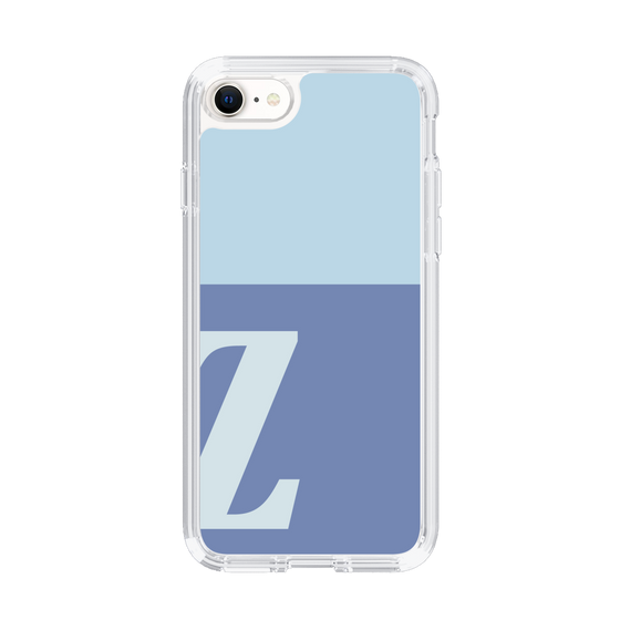 Slim Protection Case［ Original - initial two tone - Z blue ］