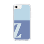 Slim Protection Case［ Original - initial two tone - Z blue ］