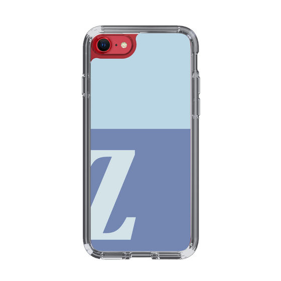 Slim Protection Case［ Original - initial two tone - Z blue ］