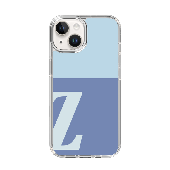 Slim Protection Case［ Original - initial two tone - Z blue ］