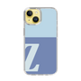 Slim Protection Case［ Original - initial two tone - Z blue ］