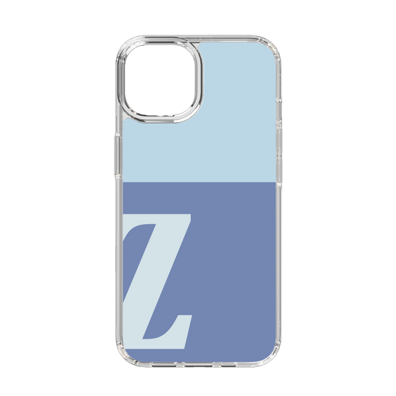 Slim Protection Case［ Original - initial two tone - Z blue ］