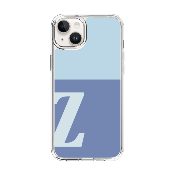Slim Protection Case［ Original - initial two tone - Z blue ］