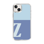 Slim Protection Case［ Original - initial two tone - Z blue ］