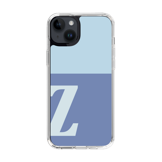 Slim Protection Case［ Original - initial two tone - Z blue ］