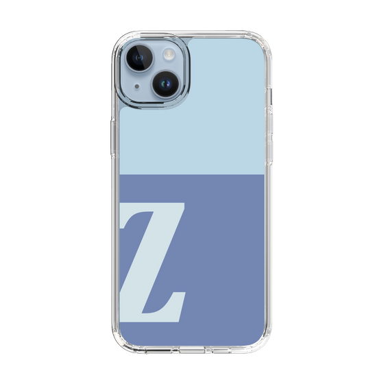 Slim Protection Case［ Original - initial two tone - Z blue ］