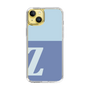 Slim Protection Case［ Original - initial two tone - Z blue ］