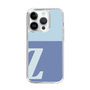 Slim Protection Case［ Original - initial two tone - Z blue ］