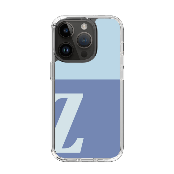 Slim Protection Case［ Original - initial two tone - Z blue ］