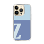 Slim Protection Case［ Original - initial two tone - Z blue ］