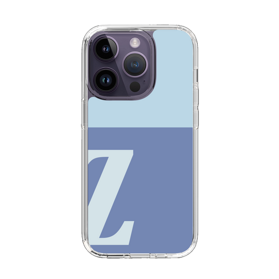 Slim Protection Case［ Original - initial two tone - Z blue ］