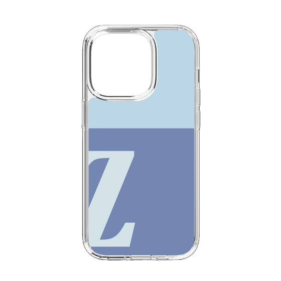 Slim Protection Case［ Original - initial two tone - Z blue ］