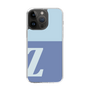 Slim Protection Case［ Original - initial two tone - Z blue ］
