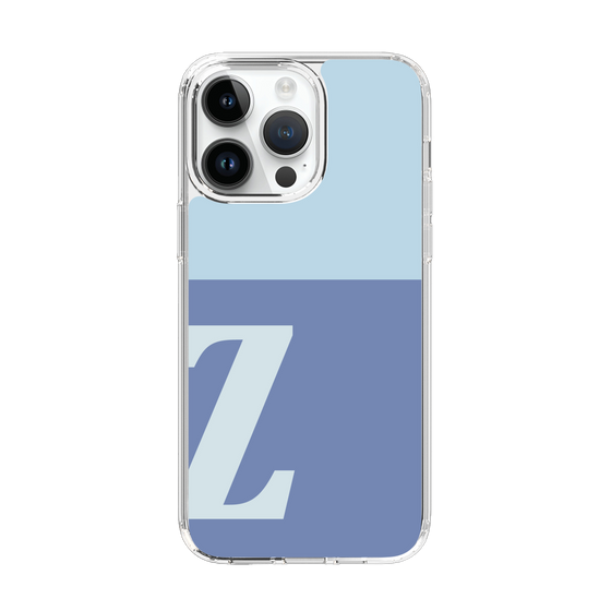 Slim Protection Case［ Original - initial two tone - Z blue ］