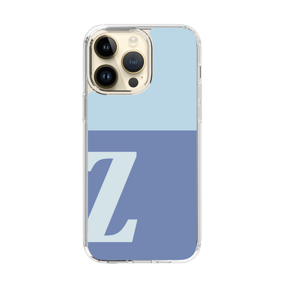 Slim Protection Case［ Original - initial two tone - Z blue ］