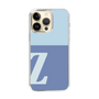 Slim Protection Case［ Original - initial two tone - Z blue ］