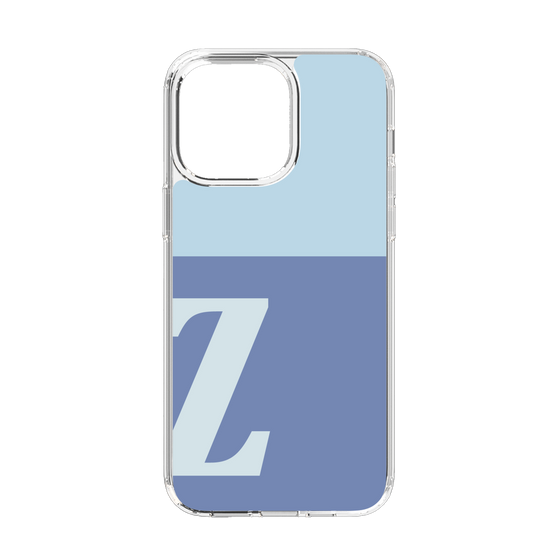 Slim Protection Case［ Original - initial two tone - Z blue ］