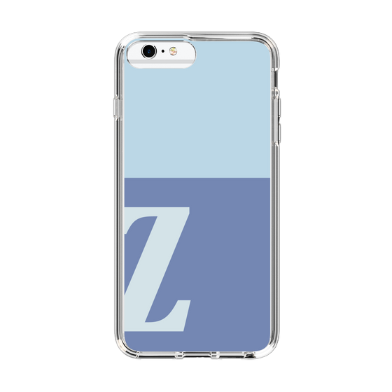 Slim Protection Case［ Original - initial two tone - Z blue ］