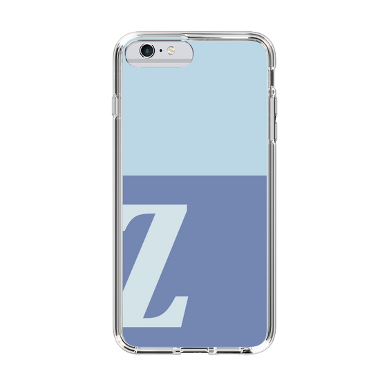 Slim Protection Case［ Original - initial two tone - Z blue ］